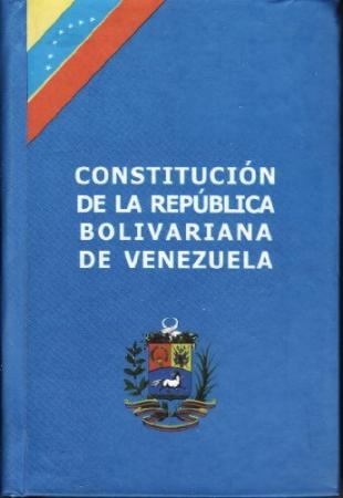 Constitucion Republica Bolivariana Venezuela (azul)