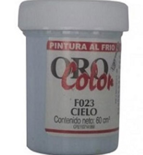 Pintura Al Frio Orocolor 60cc Cielo Ref. F023