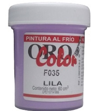 Pintura Al Frio Orocolor 60cc Lila Ref. F035