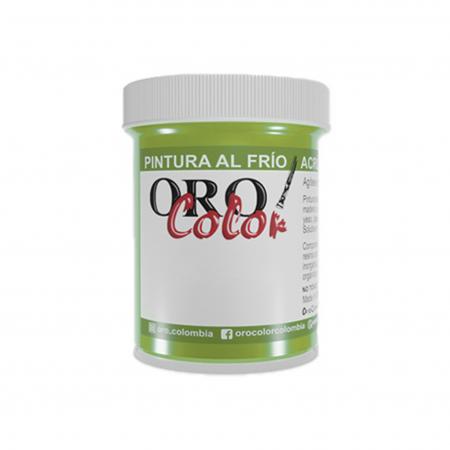 Pintura Al Frio Orocolor 60cc Verde Esmeralda Ref. F050