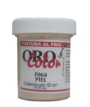 Pintura Al Frio Orocolor 60cc Piel Ref. F064