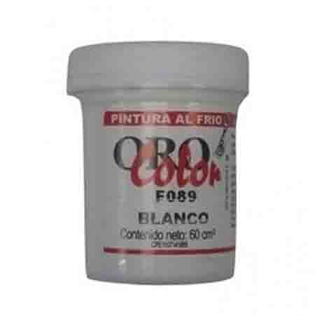 Pintura Al Frio Orocolor 60cc Blanco Ref. F089