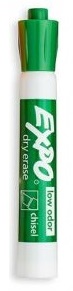 Marcador para Pizarra Expo Verde Bold Color Dry Erase X Unidad Ref. 88004
