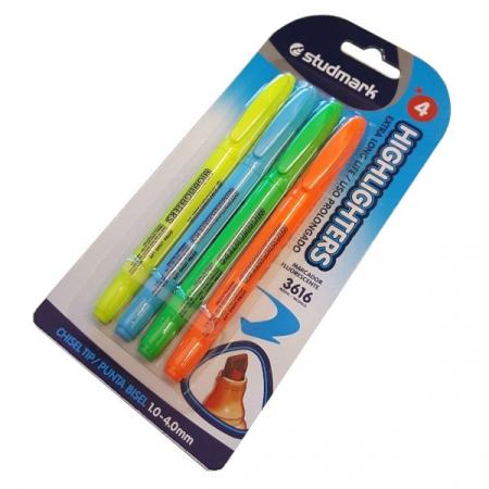 Estuche de Resaltador Fino Highlighter X 6  Ref. Mrf
