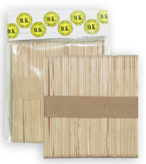 Palitos de Helados Natural X 50 Unidades Ref. Ph50200- Ph50.25
