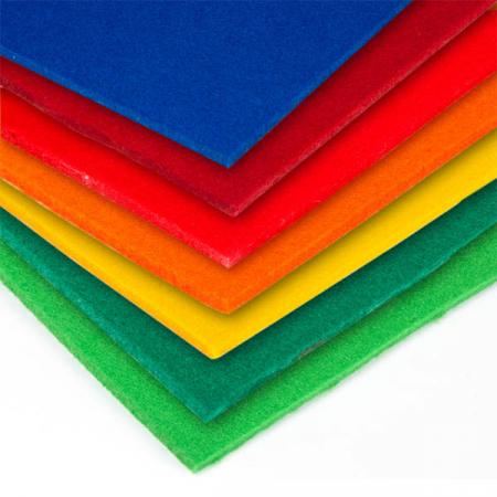 1/2 Metro de Fieltro Colores Surtidos