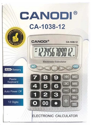 Calculadora Canodi Ref. Ca-1038-12