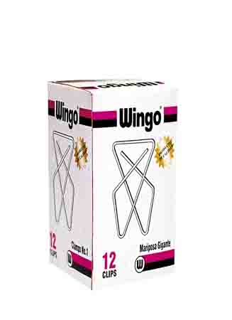 Clips Mariposa Gigante No. 1 X 12 Clips Ref. W5512 