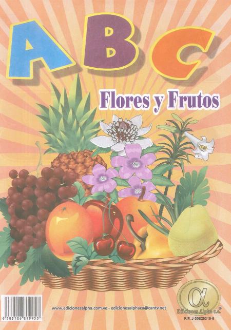 Cartilla Abc Flores y Frutos Ref. 1995