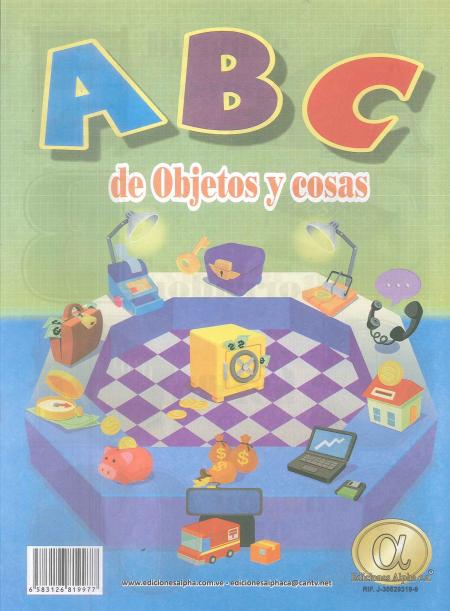Cartilla Abc de Objetos y Cosas Ref. 1997