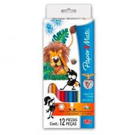 Caja de Creyones Paper Mate X 12 Colores Estuche Color Ref. 1905228