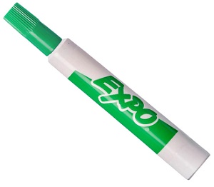 Marcador Expo 690 Verde para Pizarra Acrilica Punta Fina Ref. 361082