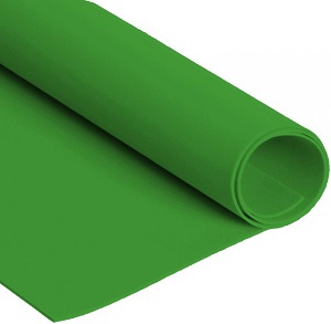 Lamina de Foami Grande Color Verde Oscuro