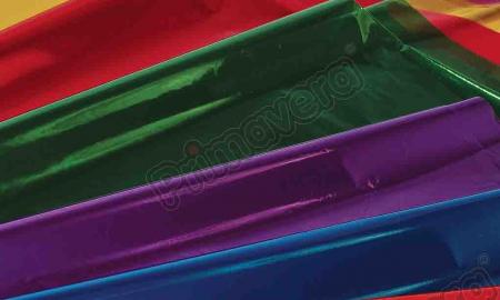 Metro de Papel Celofan Unicolor Colores Surtidos