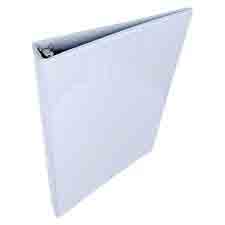 Carpeta de 3 Aros 1' Blanca con Forro Tipo Carta Ref. 020011 