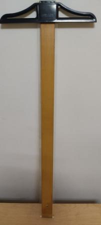 Regla T Mango Fijo En Madera 75 Cm