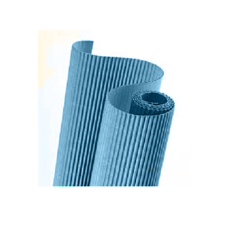 Pliego de Carton Ondulado Azul Celeste 