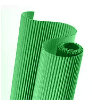 Pliego de Carton Ondulado Verde Oscuro