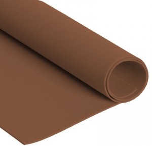 Lamina de Foami Grande Color Marron Oscuro