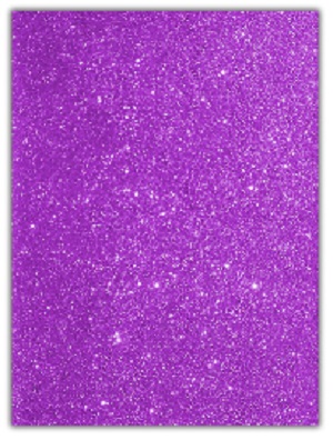 Foami Escarchado Carta Morado