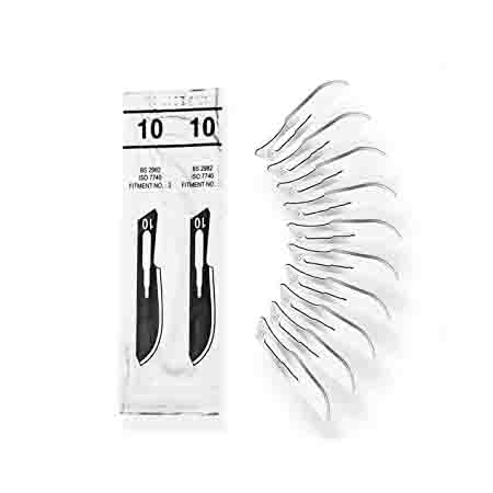 Estuche de Repuesto Hojillas de Bisturin N° 11 X 10 Unidades Ref.3007-md11 -ef-md11