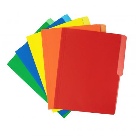 Carpeta Plastica de Colores Tipo Carta