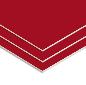 Lamina de Anime Comprimido (foam-board) Rojo 5 X 508 X 762 Mm Ref. 950052