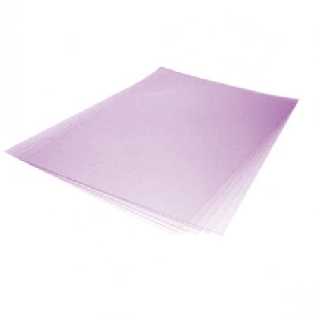Paquete de 2 Acetato Carta Violeta Transparente 