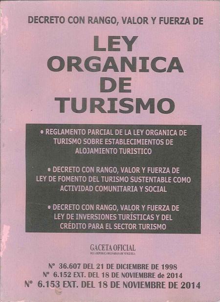 Ley Organica de Turismo