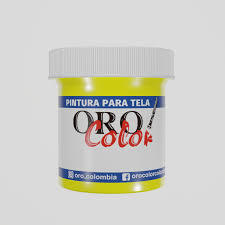Pintura para Tela Orocolor 30cc Amarillo Oro Ref. Tw02