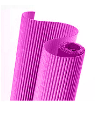 Pliego de Carton Ondulado Rosado Oscuro