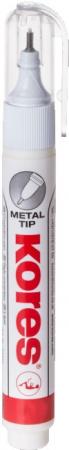 Corrector Lapiz Kores Tipo Boligrafo 8 Ml Metal Tip 10g Ref. 83301.51