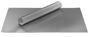 Pliego de Carton Ondulado Metalizado 70 X 50cm Plata Ref. 121110 - 050035 - 08515gl015p676