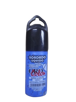 Bordado Liquido Orocolor Azul Intenso (linea Brillante) Ref: Lb113