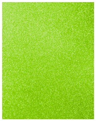 Foami Escarchado Carta Verde Claro