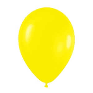 Globo Amarillo Estandar X Unidad Ref. R12/420/520