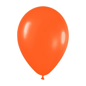 Globo Naranja Standar X Unidad Ref. R12/561