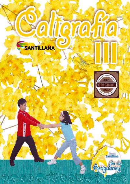 Caligrafia Serie Flor de Araguaney III