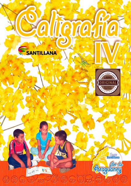Caligrafia Serie Flor de Araguaney IV