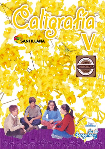 Caligrafia Serie Flor de Araguaney V