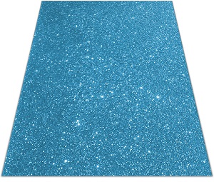 Foami Escarchado Doble Carta Azul Cielo - Celeste