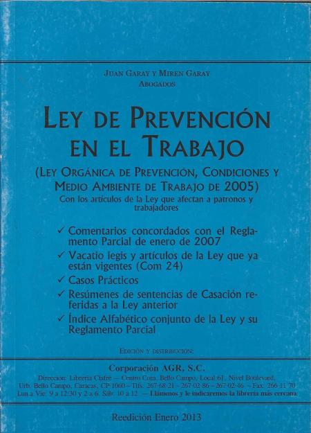 Ley de Prevencion En el Trabajo
