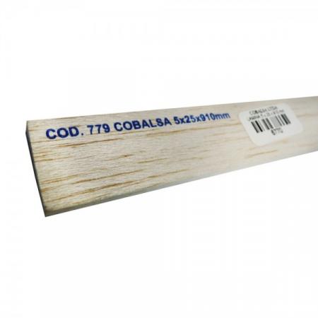 Madera Balsa Lamina Bc 5.0 X 25 X 910 Mm Ref. L-5x25