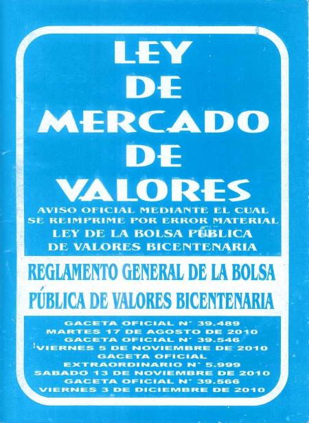 Ley de Mercado de Valores