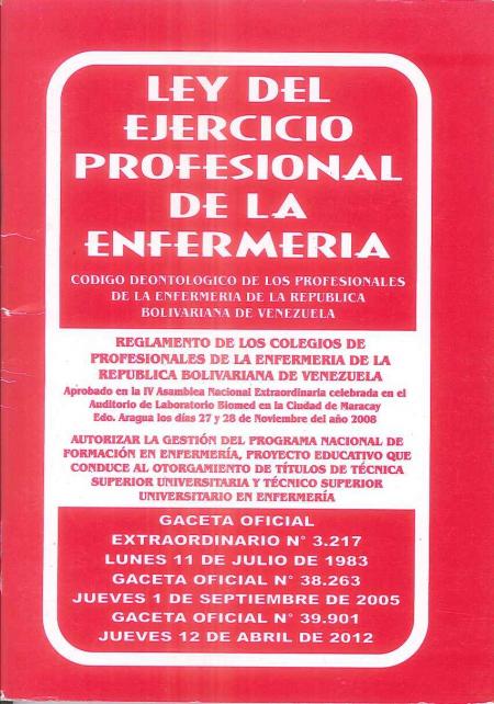 Ley Del Ejercicio Profesional de la Enfermeria