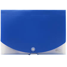 Carpeta Expandible Ofiart Tamaño Oficio Color Azul Ref. Of-0112