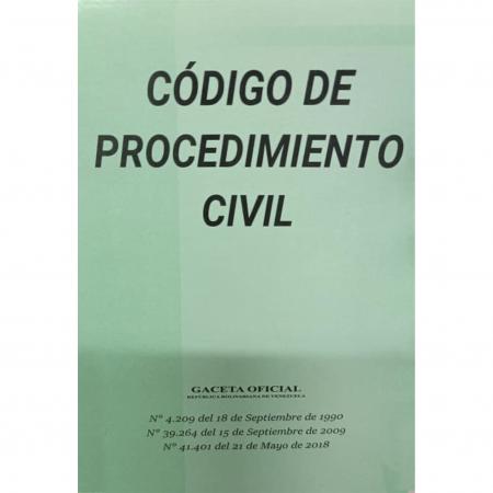 Codigo de Procedimiento Civil