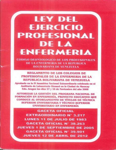 Ley Del Ejercicio Profesional de la Enfermeria