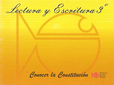 Lecto - Escritura Conocer la Constitucion 9