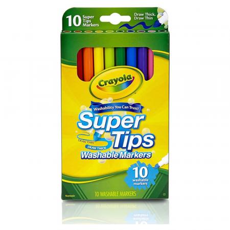 Estuche de Marcadores Crayola X 10 Colores Ref. 
